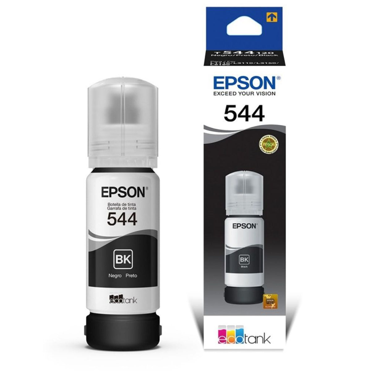 TINTA EPSON 544 NEGRO ORIGINAL 65ML