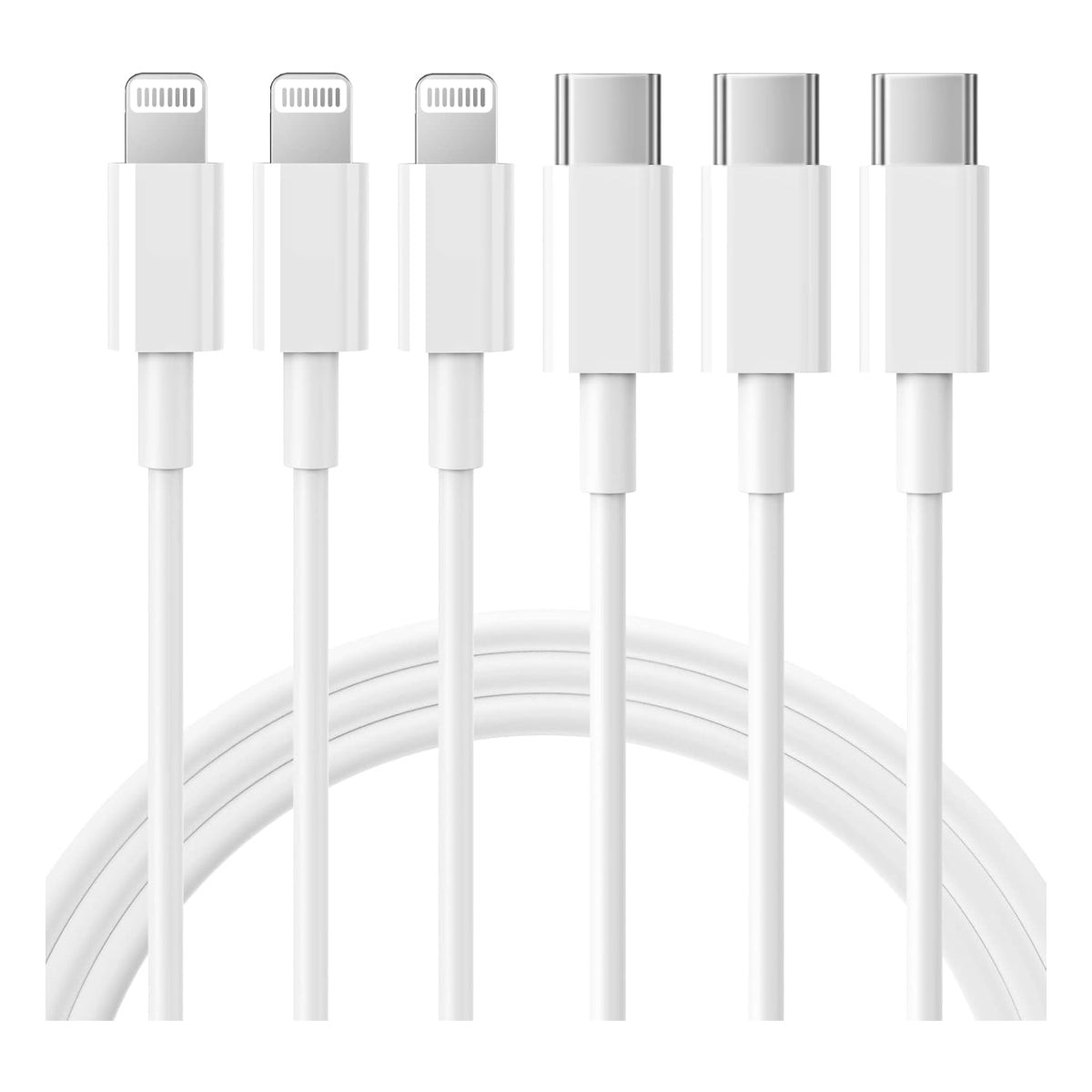 CABLES IPHONE USB C A LIGHTNING DE 2 METROS