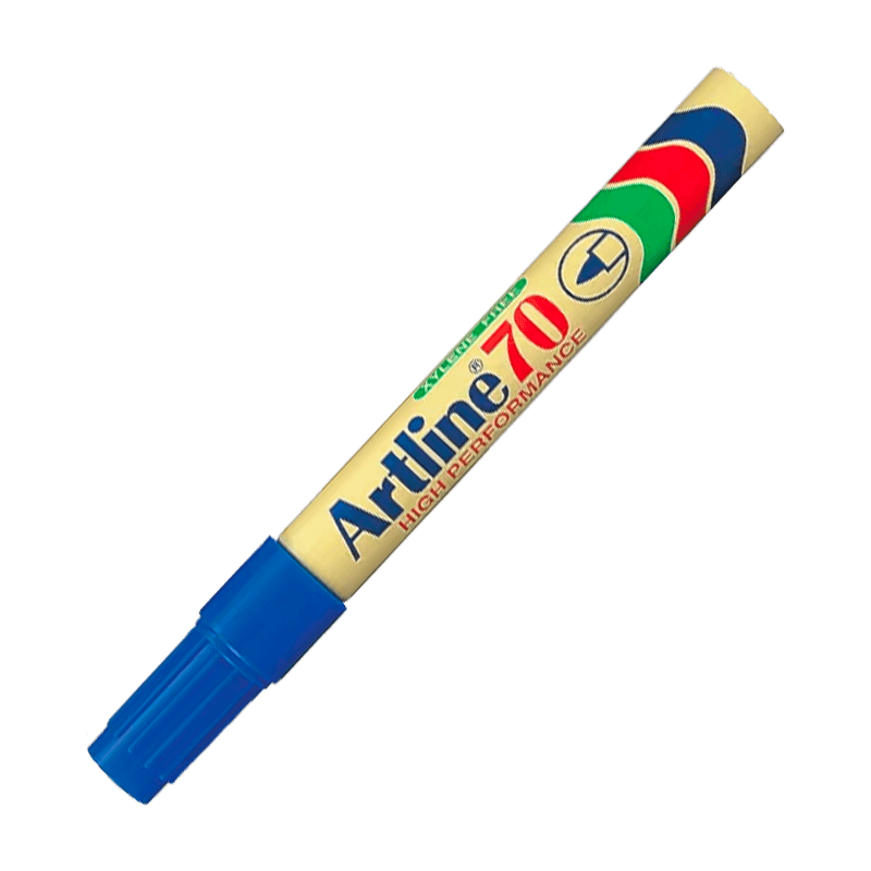 CANETA MARCADORA PERMANENTE ARTLINE 70 1.5MM AZUL