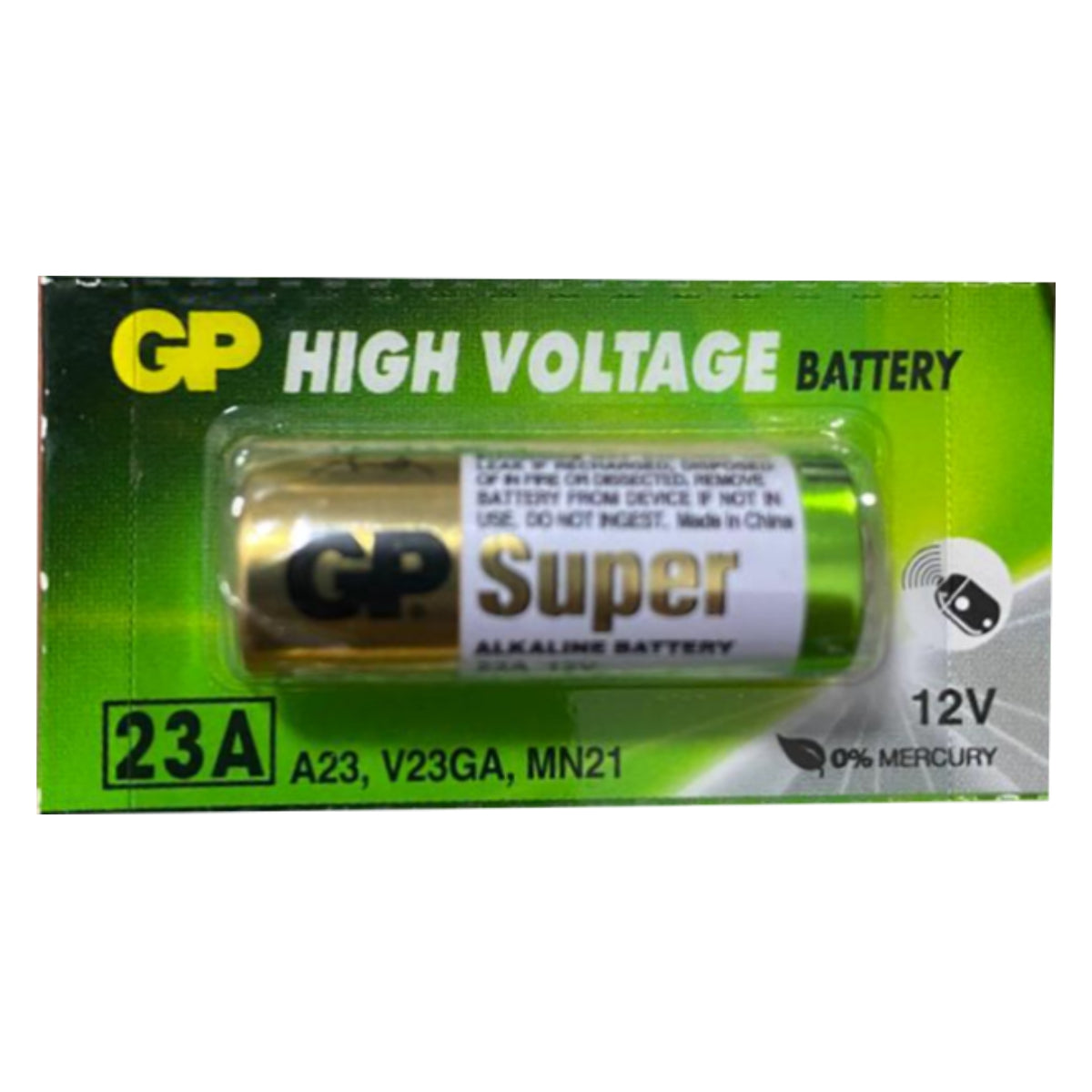 BATERIA ALCALINA HIGH VOLTAGE 12V 23A