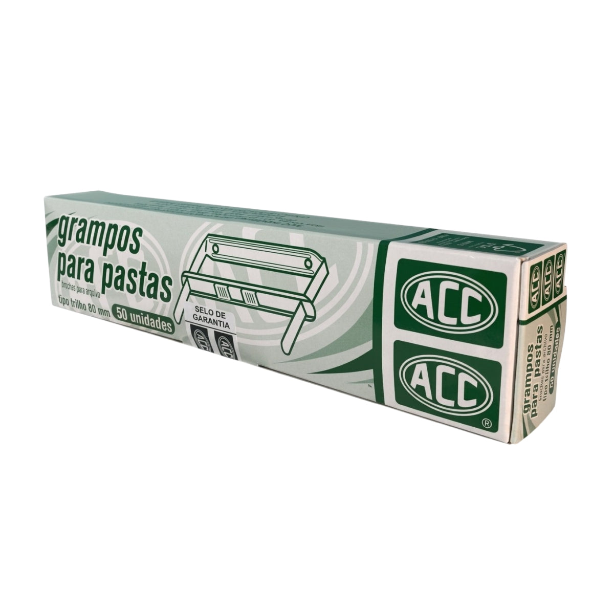 GRAMPO PARA ARCHIVADOR ACC 80MM X 50 UNIDADES